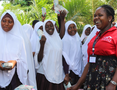 CIVISCE Supports 61 Vulnerable Girls with Sanitary Pads at Kitongoni Secondary School in Kigoma Ujiji Municipality